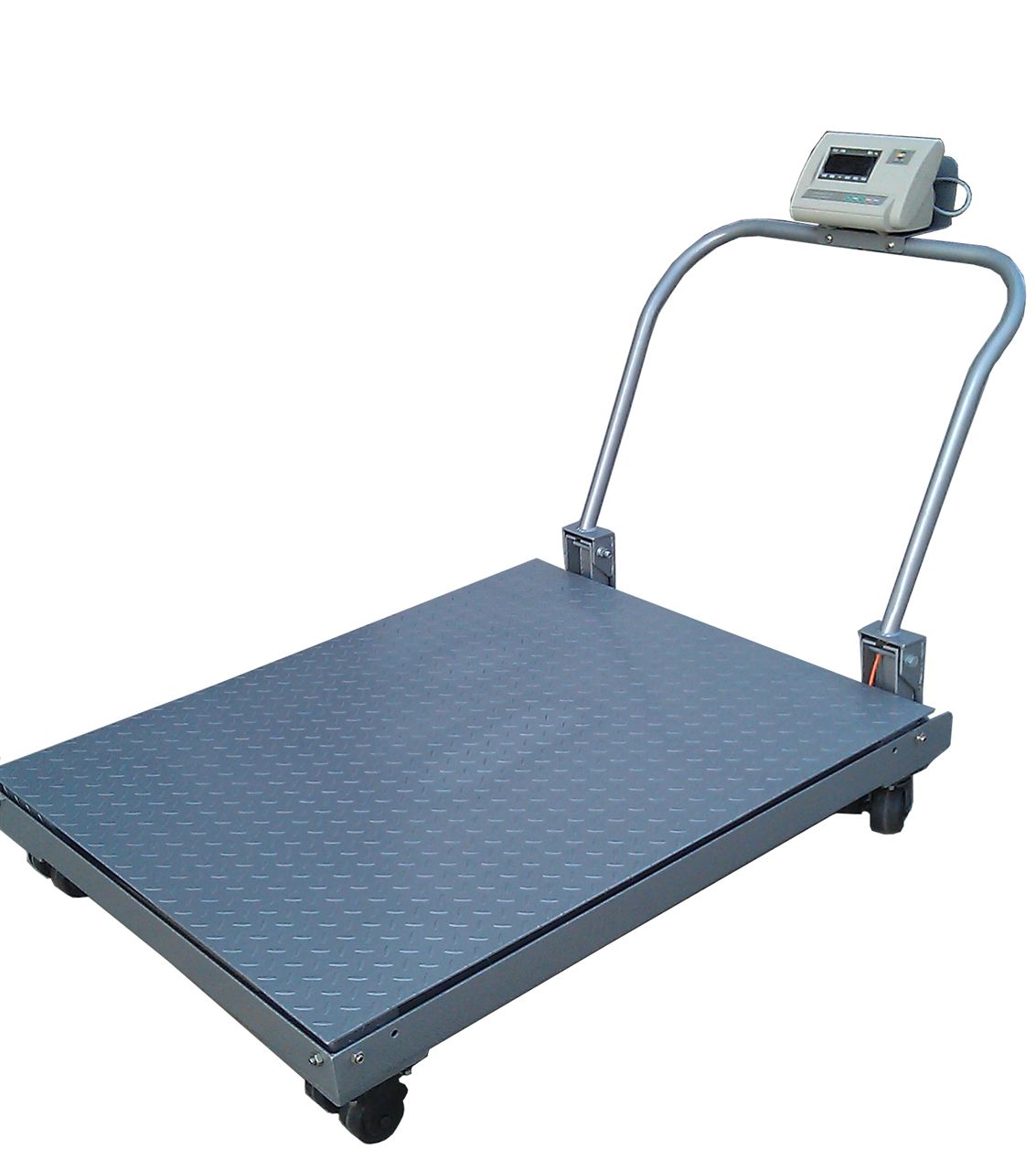 供应南宁区电子平台秤 移动式电子小地磅_测试