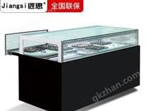 匠思商用蛋糕柜冷藏柜甜點(diǎn)西點(diǎn)柜風(fēng)冷單層直角巧克力精品展示柜